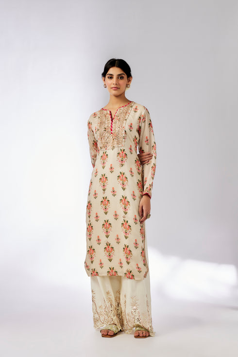 Neha Tunic - Ivory